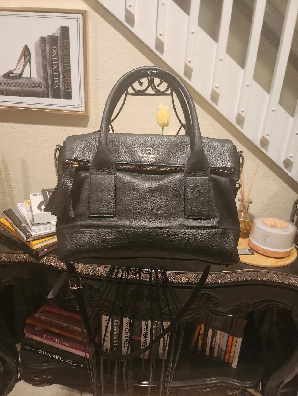 Kate Spade Southport Avenue Carmen satchel handbag